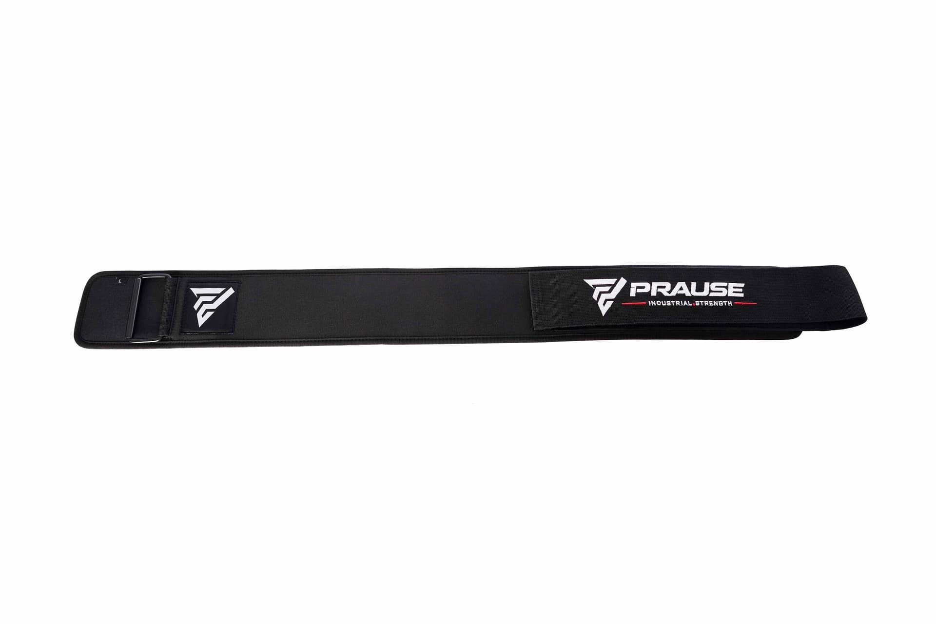 blt nyl blk 03 Cinturón de halterofilia de nylon negro PRAUSE