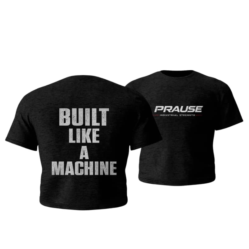 cam mc h blm Camiseta manga corta hombre Built Like a Machine PRAUSE